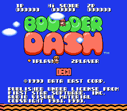 Boulder Dash screenshot 4 for NES